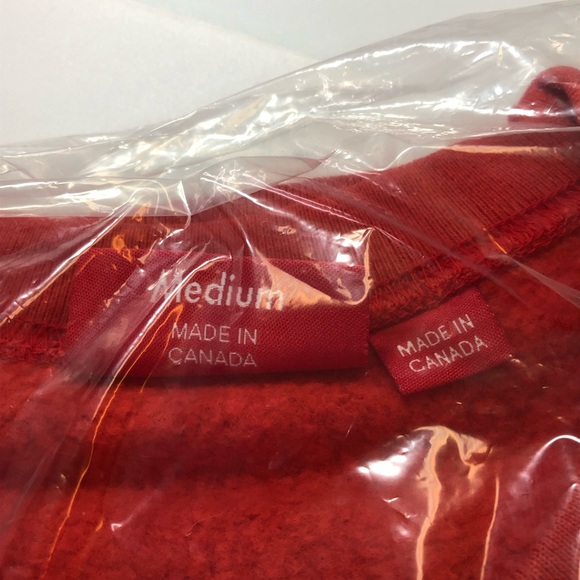 Supreme Red Gonz Logo Crewneck Sweatshirt Men Med - Picture 6 of 6